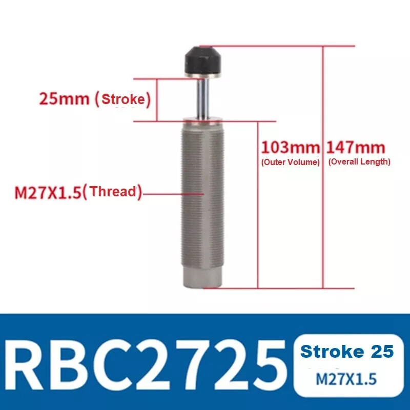 RBC Pneumatic Hydraulic Oil Pressure Buffer RBC2725