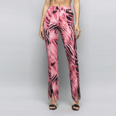 

Брюки Skinny Woman GAELLE Paris GBDP16216 Pink Flamingo E2023, Multicoloured