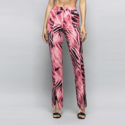 Брюки Skinny Woman GAELLE Paris GBDP16216 Pink Flamingo E2023