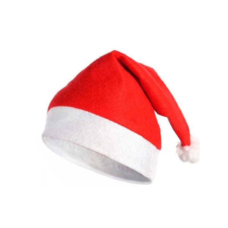 Cappello Cappellino Di Babbo Natale Berretto Rosso Classico dfh