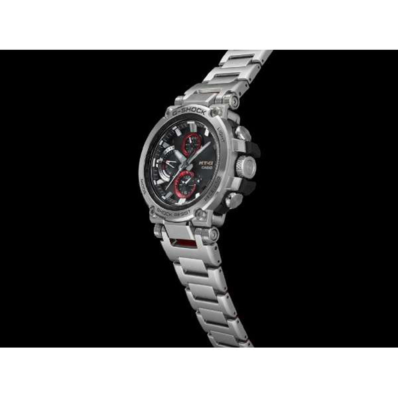Pre-owned G-shock Casio  Mt-g Mtg-b1000d-1ajf Bluetooth Solar Men Watch Japan Mtg-b1000d-1a