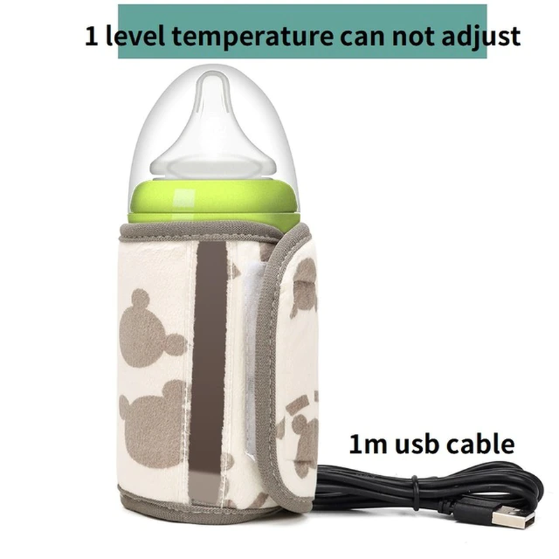 Insulated Milk & Water Warmer for Stroller/Bag with Safe Bot