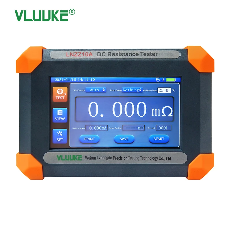 LNZZ10A Digital Transformer DC Winding Resistance Tester Dc Resistance Measureme