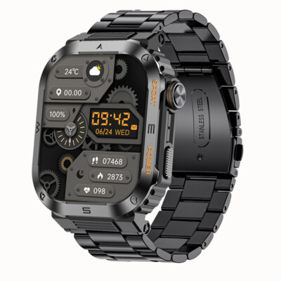 Smart Watch For Men Bluetooth Call Heart Rate Waterproof Sport Smartwatch 400mAh