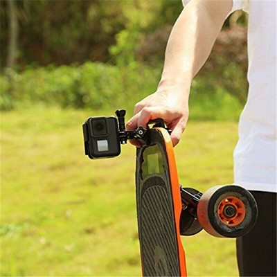 Skateboard Clip Holder Mount Bracket for GoPro Hero 9 8 7 6 5 4 3 Max Camera
