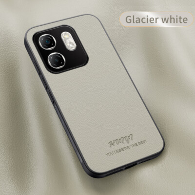 For Infinix Smart 9 4G, Luxury Retro Leather Soft Magnetic Shockproof Case Cover