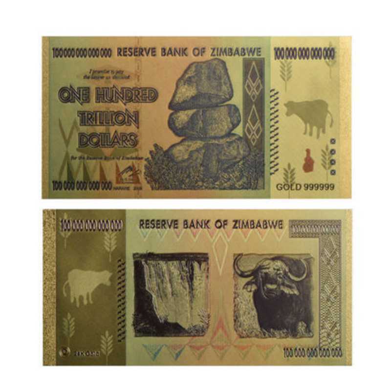 Zimbabwe Z 100 Trillion Paper Money For Sale Ebay