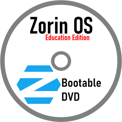 Zorin OS Education Secure Educational Easy to Use OS Bootable CD Try/Install