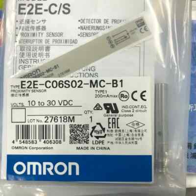 1PCS New Omron Brand New E2E-C06S02-MC-B1 Sensor&Proximity Switch