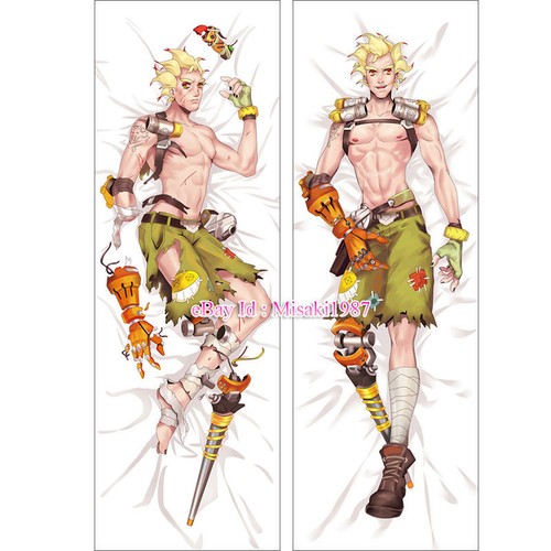 Game Overwatch Ow Dakimakura Junkrat Anime Male Hugging