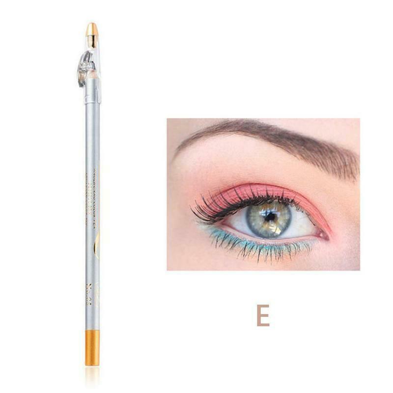 Eyebrow Pencil Eye Brow Eyeliner Pen With Pencil Sharpener Long A9Y9