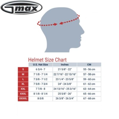 Gmax MD-01S Modular Dual Lens Snow Motorcycle Helmet - Pick Size & Color