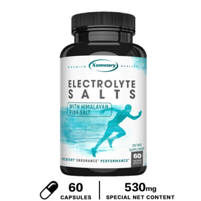 Electrolyte Salts - Sodium, Potassium, Magnesium - Bone, Muscle & Nervous Health