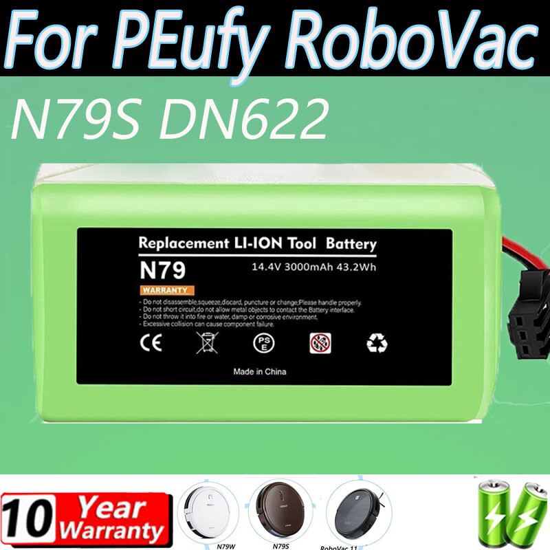 Replacement Eufy RoboVac Battery Pack Accessory for RoboVac 11S 11S MAX 15T  AS