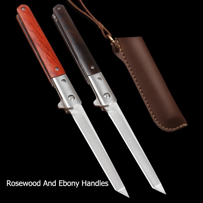 Outdoor Camping Hunting Tactical Survival Vintage Folding Pocket Knife Tool AU