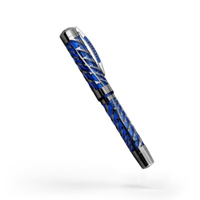 Penna stilografica Visconti Watermark Bluemoon Pennino M - Edizione Limitata 