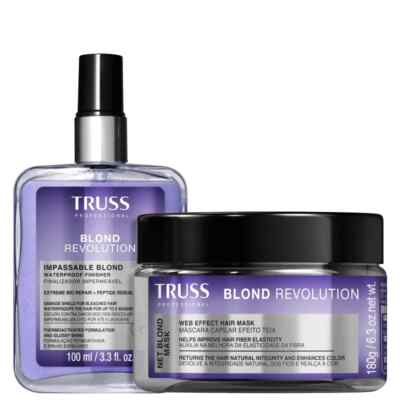 TRUSS BLOND REVOLUTION NET BLOND MASK & IMPASSABLE FINISHER BUNDLE