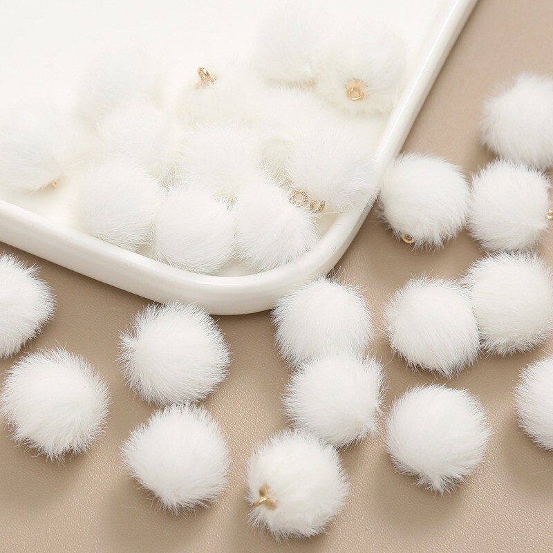 20x-small-ball-pendant-15mm-furry-pompom-ball-fluffy-for-diy-craft-accessory-new