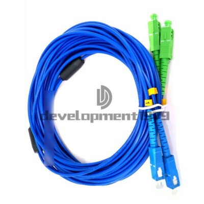 Armored Cable SC/UPC-SC/APC Single-Mode 9/125 Duplex Fiber Optic Patch Cord 5M