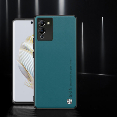 For Infinix Note 12 G96, Shockproof Business Hybrid Leather Soft TPU Case Cover