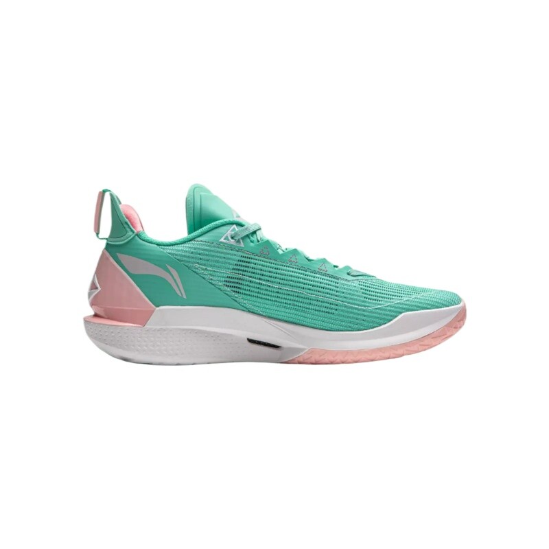 Pre-owned Li-ning Jb2 Jimmy Butler Miami Night Vice Basketball Shoes Abat081-17 In Pink Green