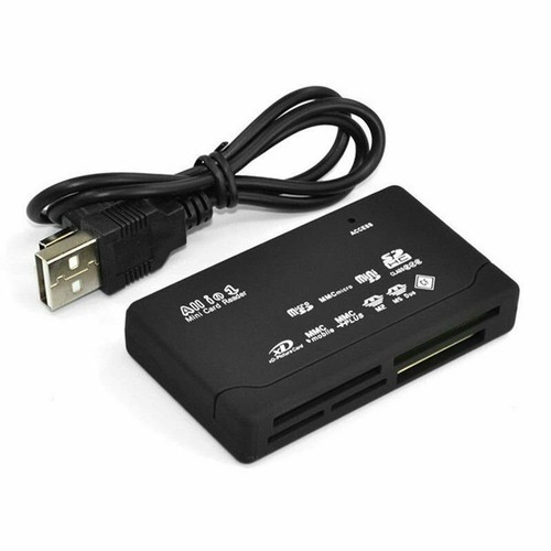 USB 2.0 Kartenlesegerät Kartenleser Speicherkarten Lesegerät SD Cardreader Card