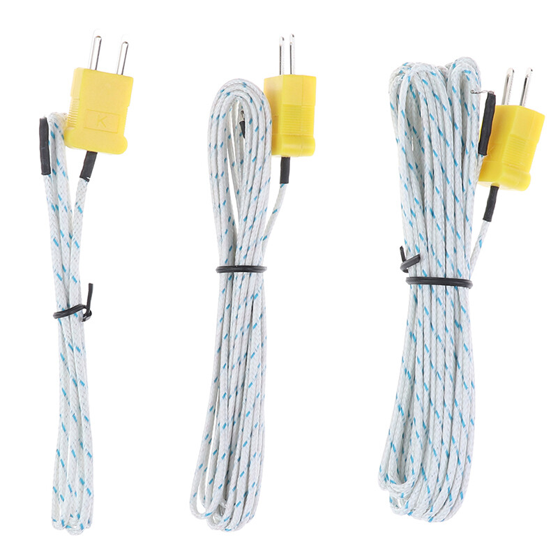 Wire Temperature Test Ktype TP01 Thermo Sensor Probe For TM902C TES1310XUI