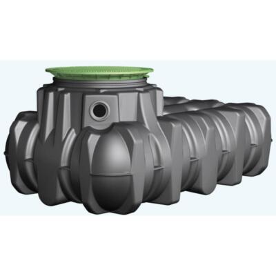 GRAF Regenwassertank Flachtank Wassertank 1500 L Platin PKW-befahrbar