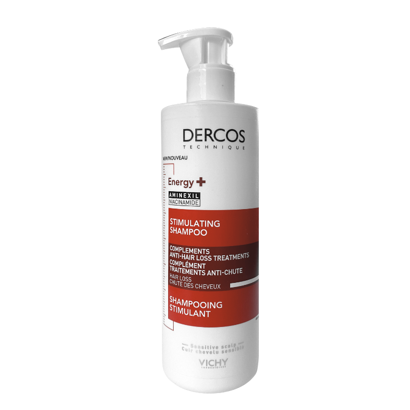Vichy Dercos ENERGY +  Stimulating Energizing Anti Hair Loss Shampoo 400ml NEW