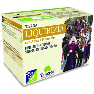 Tisana Liquirizia Valverbe 20 filtri