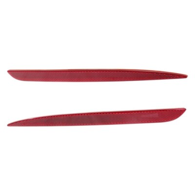 Set of 2 Rear Left & Right Bumper Reflector for 15-18 Chrysler 300 Sedan