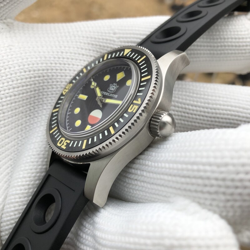 Pre-owned Steeldive Luxury Mens Sport Watches 30atm Waterproof Men Dive Automatic Watch