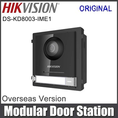 Hikvision DS-KD8003-IME1 2MP HD POE Doorbell Video Intercom Module Door Station