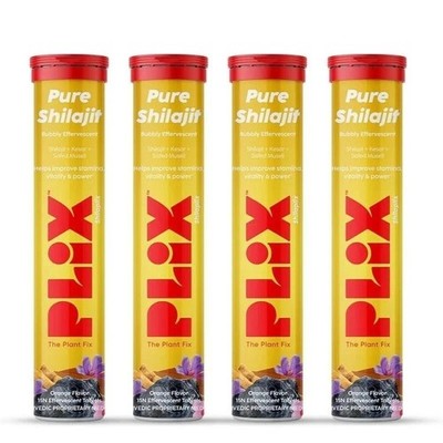60 Tabs of PLIX Pure Shilajit With Saffron & Safed Museli For Men