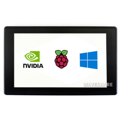 7inch HDMI LCD (H) (with case) 1024x600 IPS Capacitive Touch Screen Audio Output