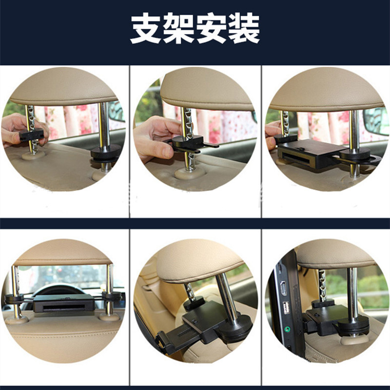 10.1'' Car DVD Android Screen Player Rear Seat Touch Headrest Monitor Bluetooth