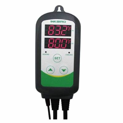 Dual Digital Aquarium Heater Controller w/Replaceable Probe (ITC-308S) - Inkbird