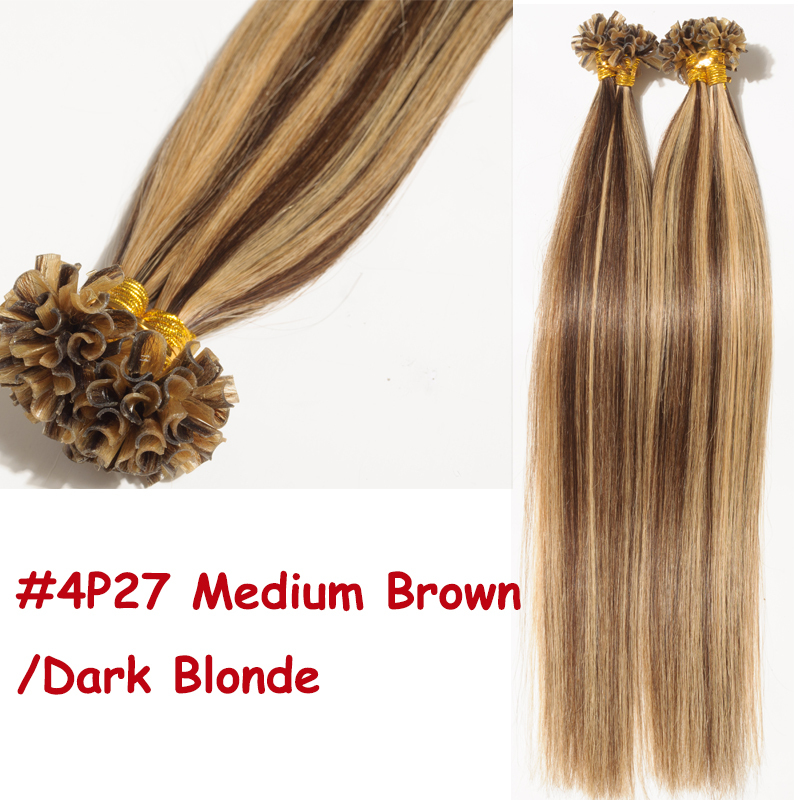 200s Uk Remy Pre Bonded Keratin Glue Nail U Tip Hair Extensions