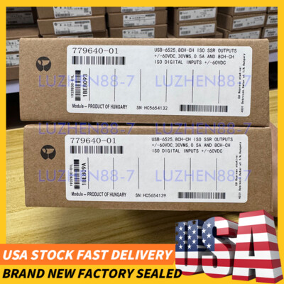NI USB-6525 High Speed Data Acquisition Card 779640-01 Digital I/O Terminals