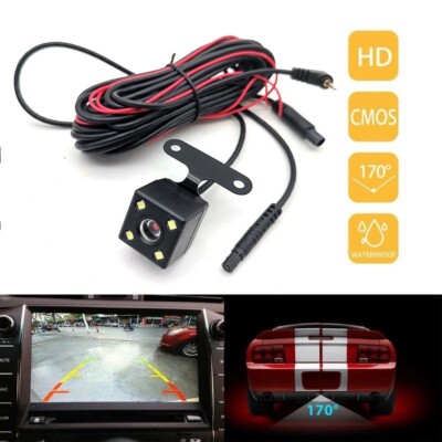 1Pcs 5 Pin Car Rear View Camera Reverse 170 Degree Wide Angle Recording Parking