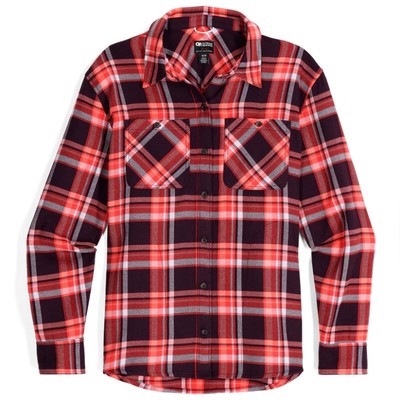 Outdoor Research Women's Feedback Flannel Twill - Sunrise - Multiple Sizes - New