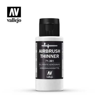 Vallejo Airbrush Thinner 60ml Bottle 71.361