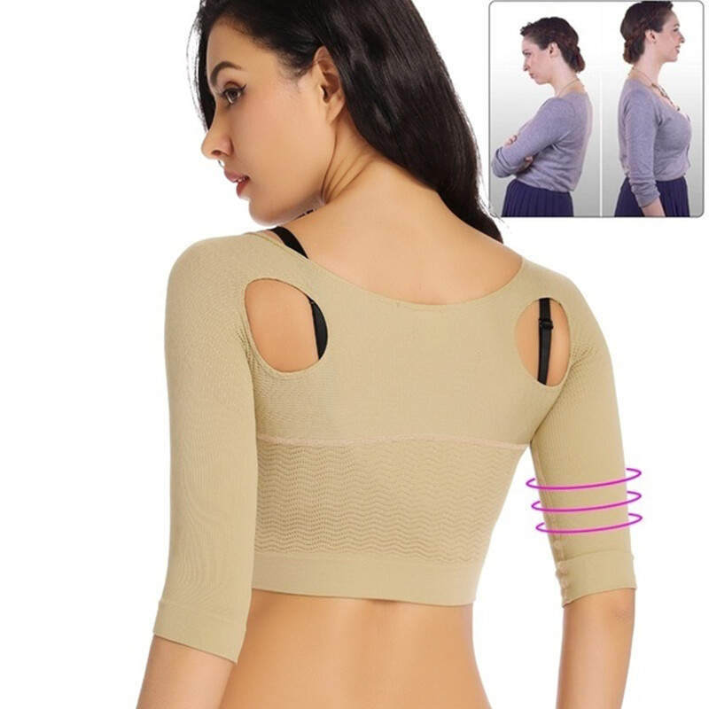 Upper Arm Shaper Fajas Brazos Compression Body Posture Sleeves Control