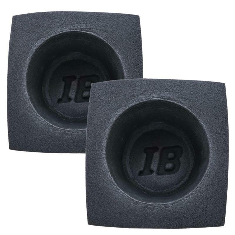 The Install Bay IBBAF65 6.5" inch Foam Shallow Car Audio Speaker Baffle (pair)