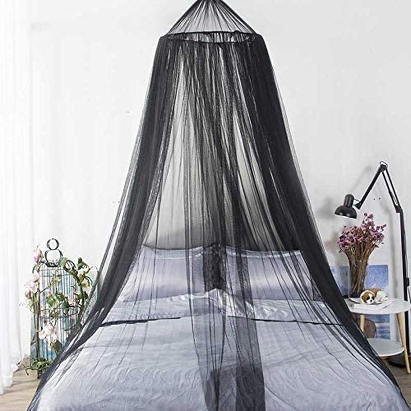 MORDEN MS Bed Canopy Netting for Single to King Size, Mosquito Net Princess roun