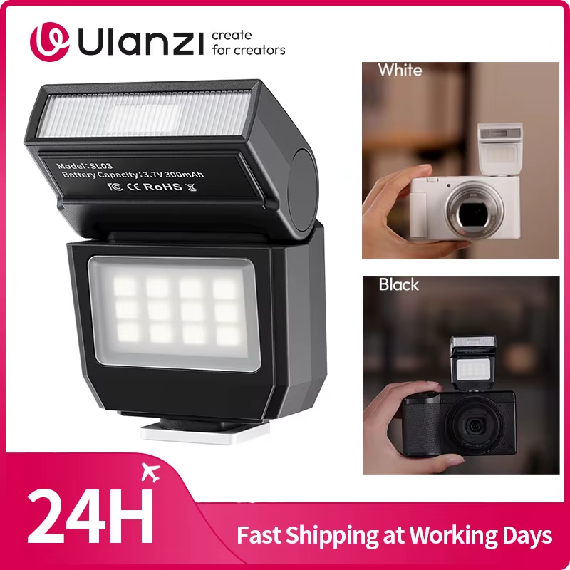 Spark Lite Camera Flash Portable Fill Light Camera Flash for Sony for Canon for