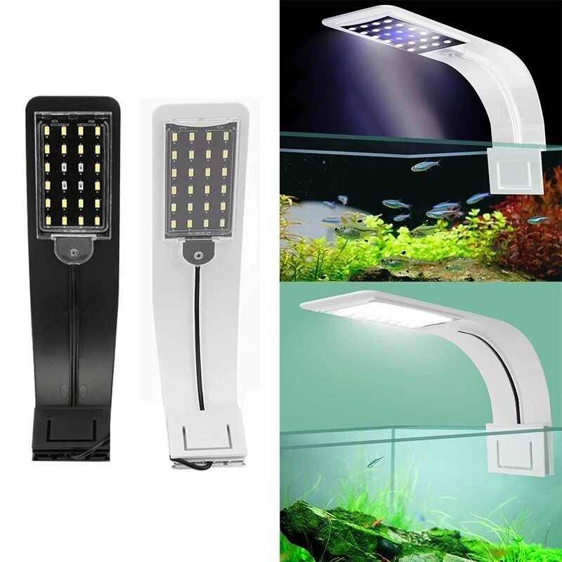 Plants Grow Light Waterproof Clip-on Lamp Fish Tank