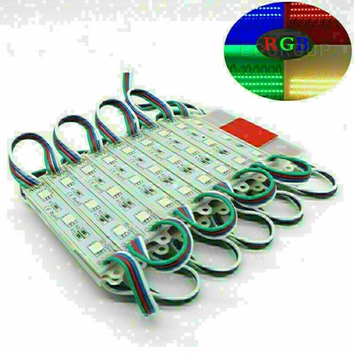 10ft~500ft 5050 SMD 3LED Bulb Module Light Club Store Front Window Sign Lamp RGB