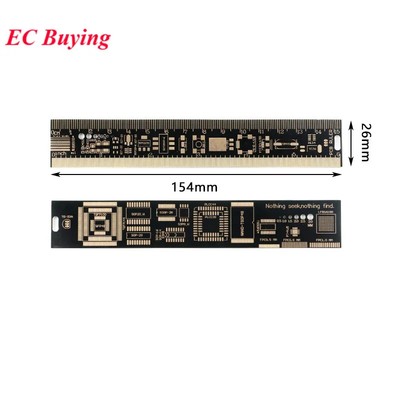 PCB Ruler For Electronic Engineers PCB Reference Ruler PCB 15cm 150mm 6 inch 6''