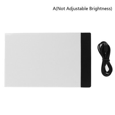 A5 LED Art Stencil Board Light Box B Tracing Drawing Table Adjtable PadY WD Sn